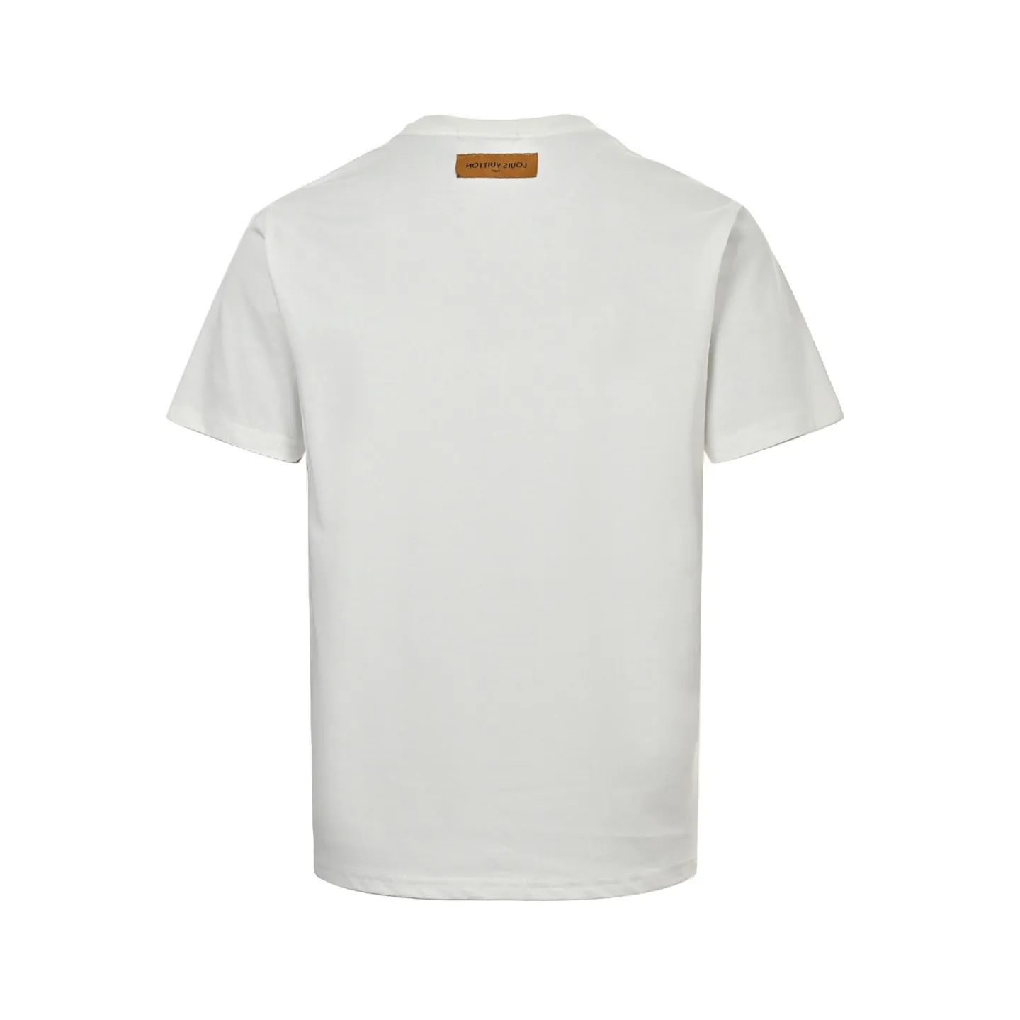 Louis Vuitton/Louis Vuitton 25ss rainbow braided embroidered short sleeves